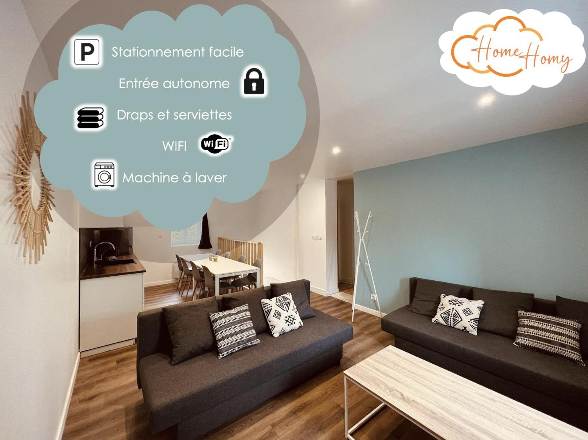 Le Loft Scandinave - Home Homy Saint-Florent-sur-Cher Dış mekan fotoğraf